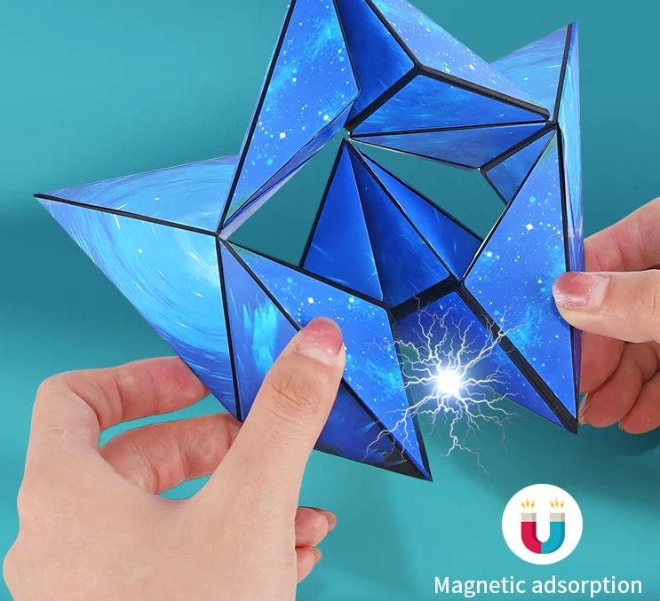 Cubo Montessori Magnético Mágico Transformable