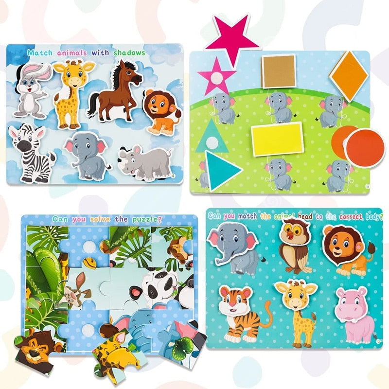 Montessori Busy Toddlers Activity Book