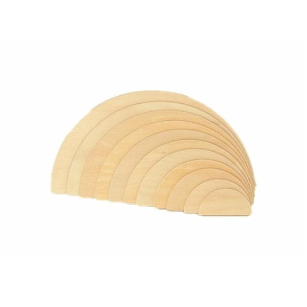 Fidtoy Natural Wooden Rainbow 12 Arches Creative Toy