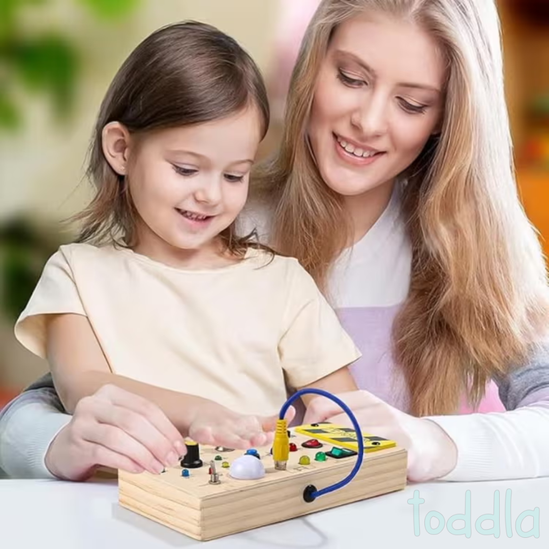 Fidtoy Montessori Switch Board for Toddlers