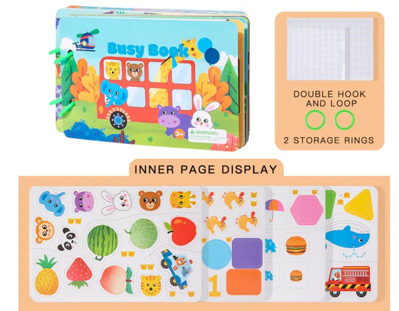 Fidtoy Toddler Busy Book