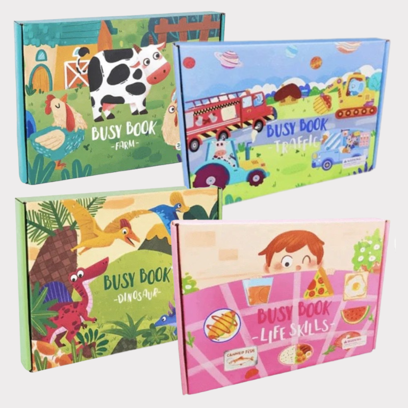 Libro Sensorial BudBook para Mentes Jóvenes