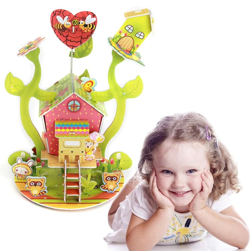 DIY 3D Villa Foam Puzzle Set - 488