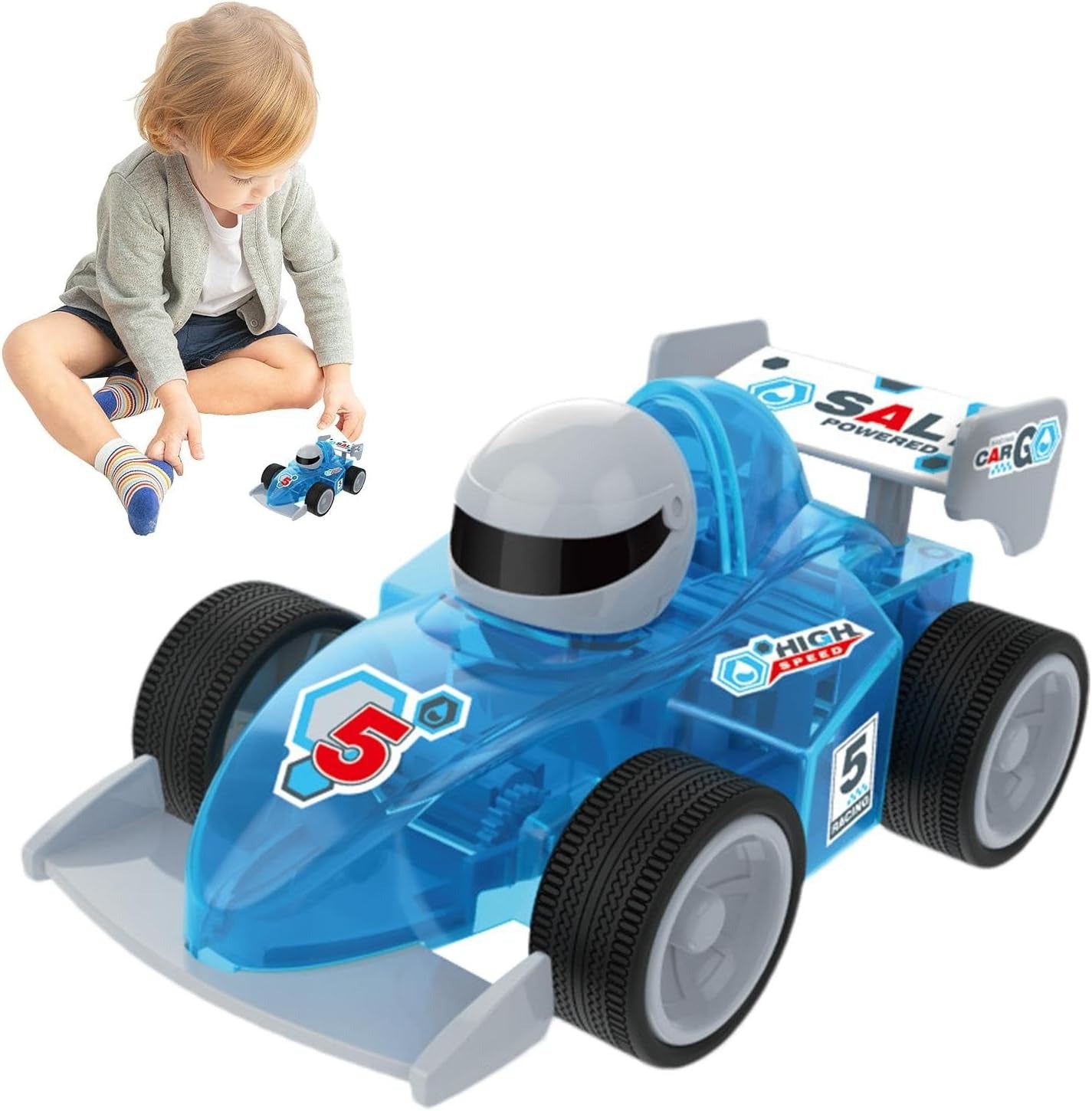 Kit de Coche de Carreras con Energía de Agua Salada STEM DIY - 211
