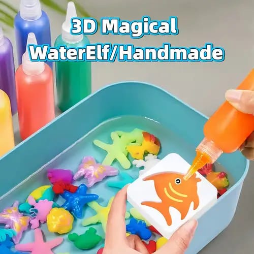 Paysage aquatique magique - Kit de moulage en gel d'eau DIY ELF - 693