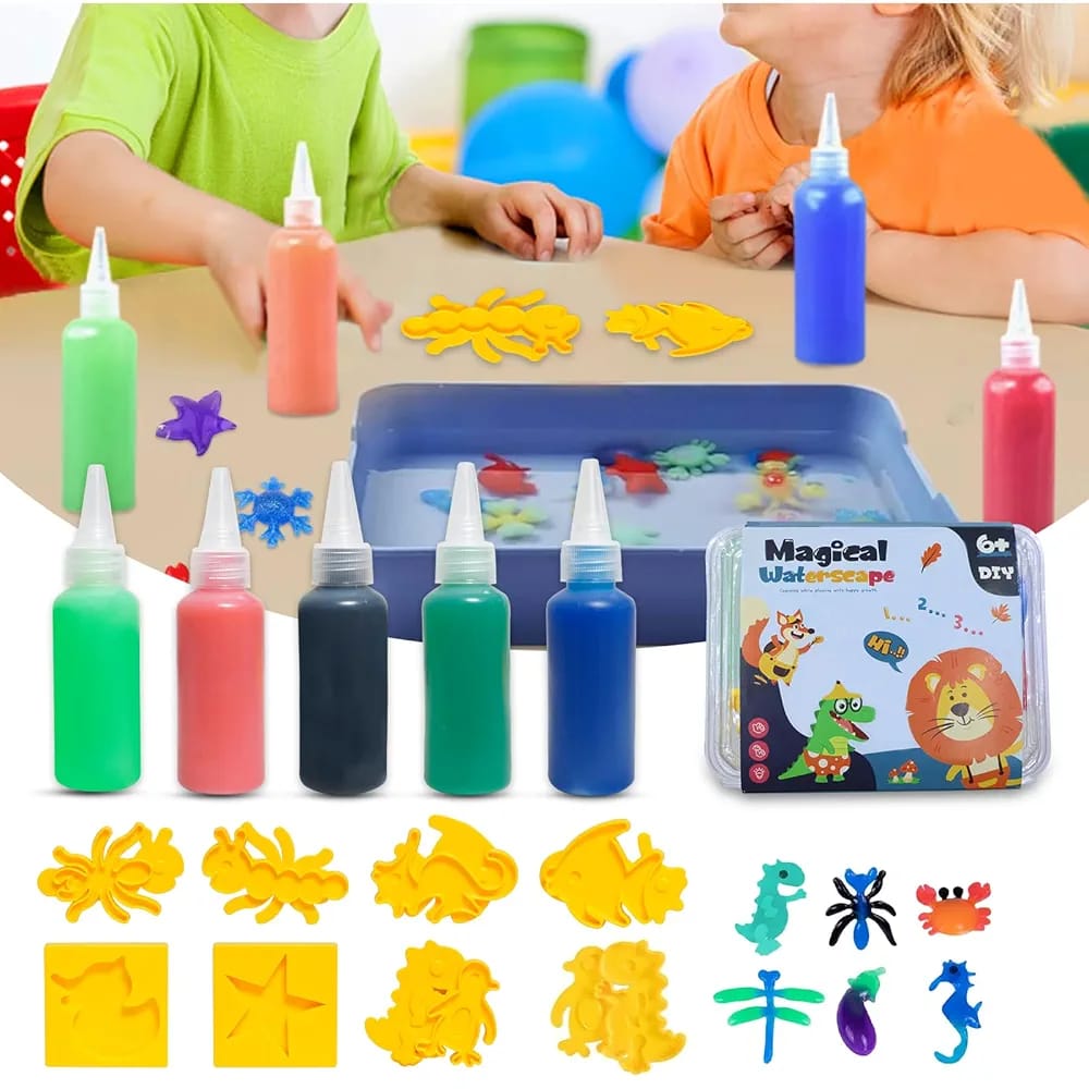 Paysage aquatique magique - Kit de moulage en gel d'eau DIY ELF - 693