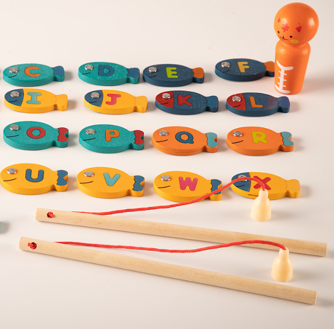 Juguete Magnético Educativo de Pescado Gato