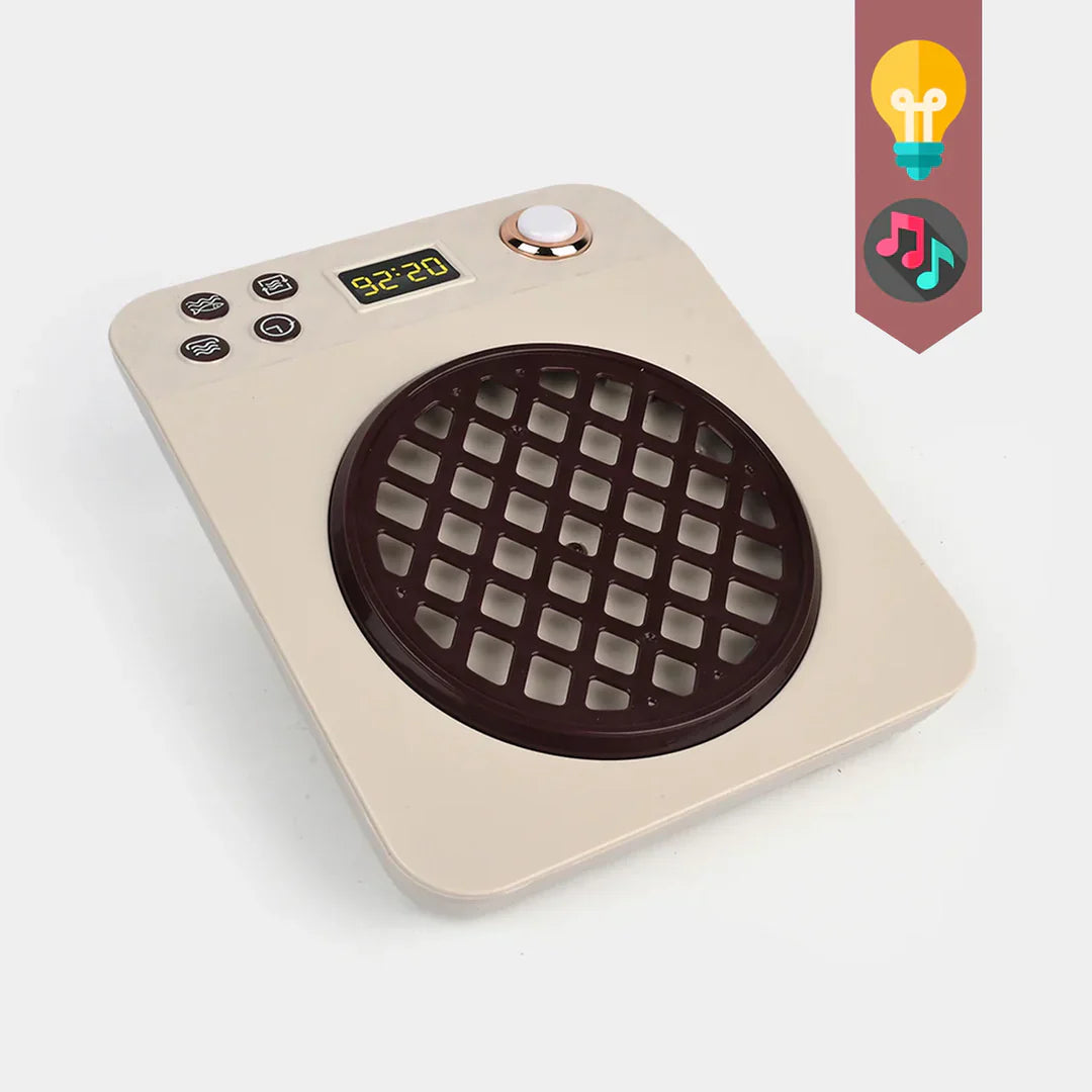 Fidtoy Mini BBQ Oven Playset with Lights and 8 Piece Set