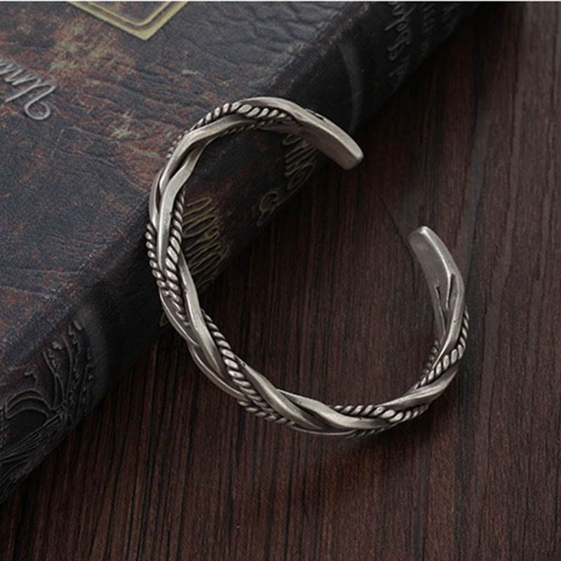 FREE Today: Balance Energy Retro Twisted Design Cuff Bracelet Bangle FREE FREE 1