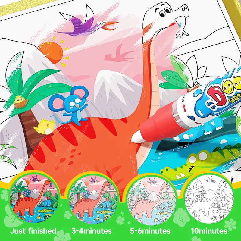 Montessori Water Coloring Book V2