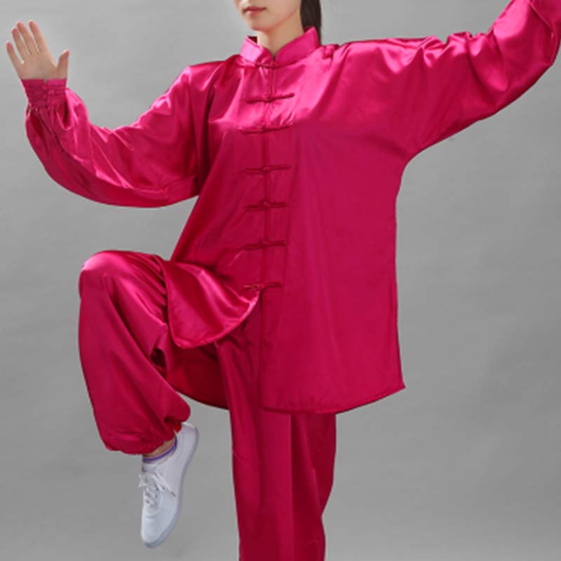 Foviel Simple Pattern Meditation Prayer Spiritual Zen Tai Chi Qigong Practice Unisex Clothing Set