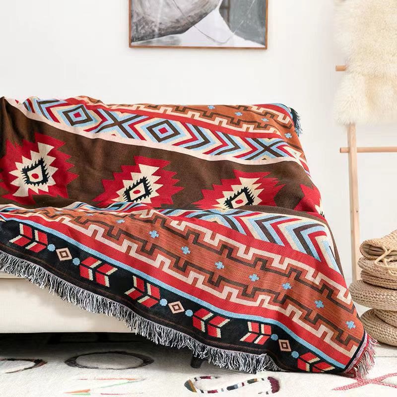 Buddha Stones Geometric Warm Comfortable Camping Home Office Bed Blanket Blanket BS 7