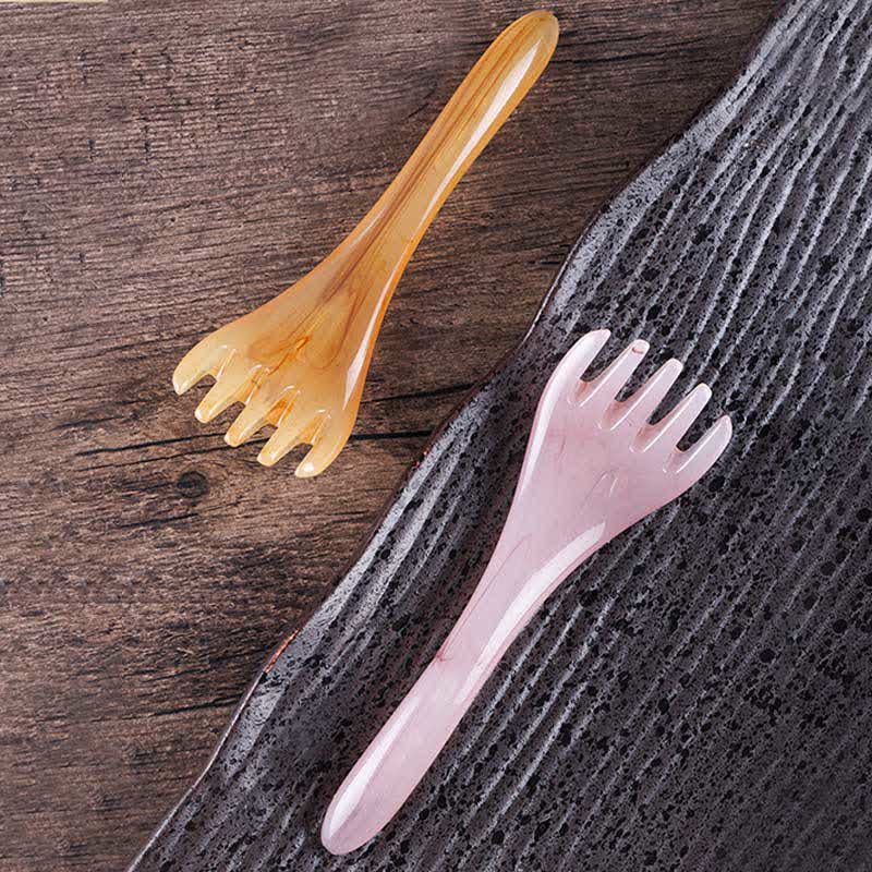 Resin Gua Sha Massage Comb Tool Set Gua Sha Tool BS 17
