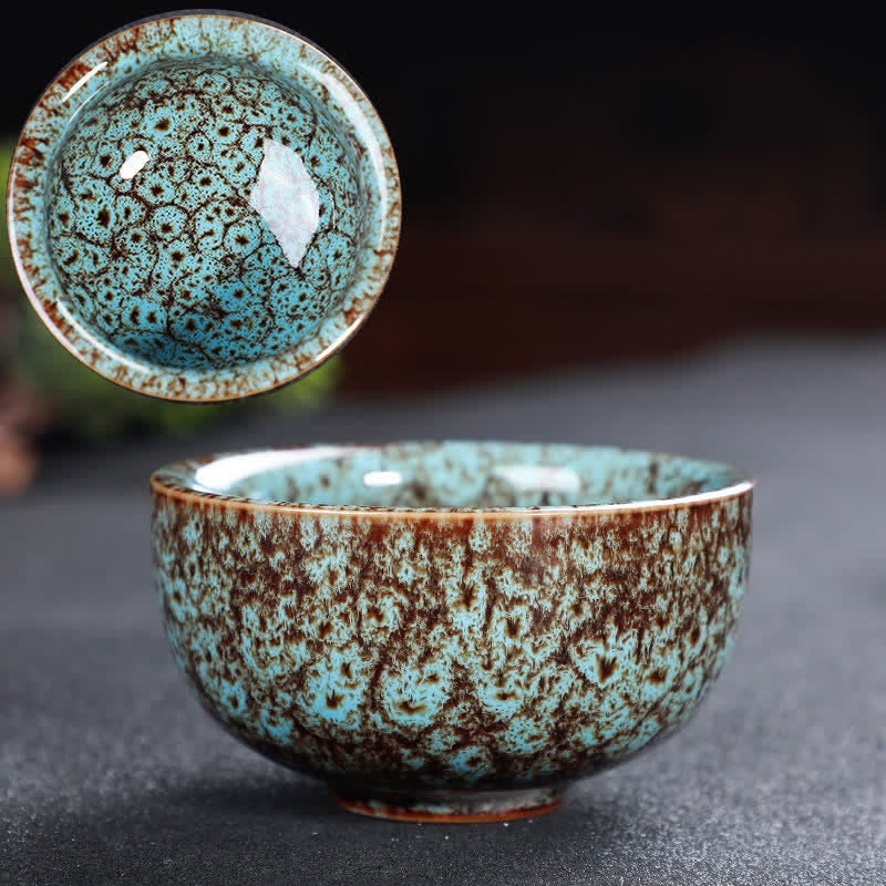 Buddha Stones Colorful Ceramic Teacup Home Office Tea Cups - image 37