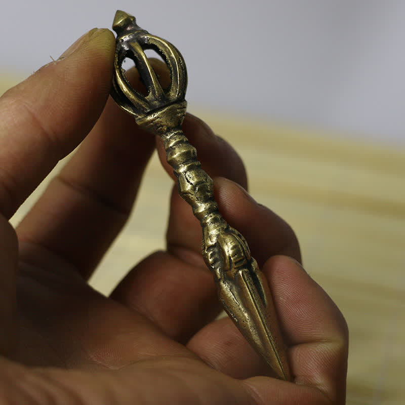 Buddha Stones Tibet Nine Strands Vajra Dorje Spiritual Power Decoration Dorje BS 2