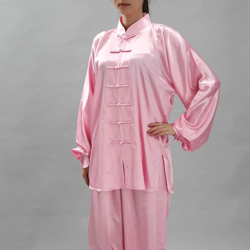 Foviel Simple Pattern Meditation Prayer Spiritual Zen Tai Chi Qigong Practice Unisex Clothing Set