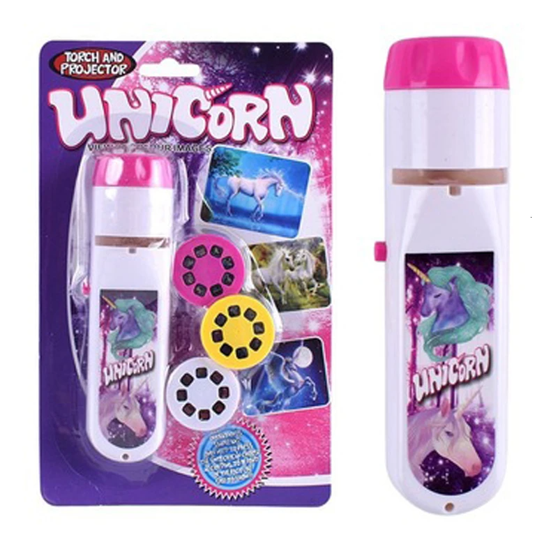 Glow Tales™ – Imágenes de Cuentos para Dormir – Linterna con Proyección de Juguete