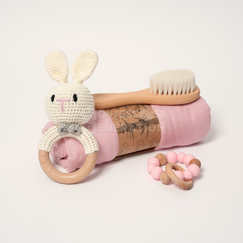 Fidtoy Newborn Baby Gift Box – Welcome Baby Shower Set
