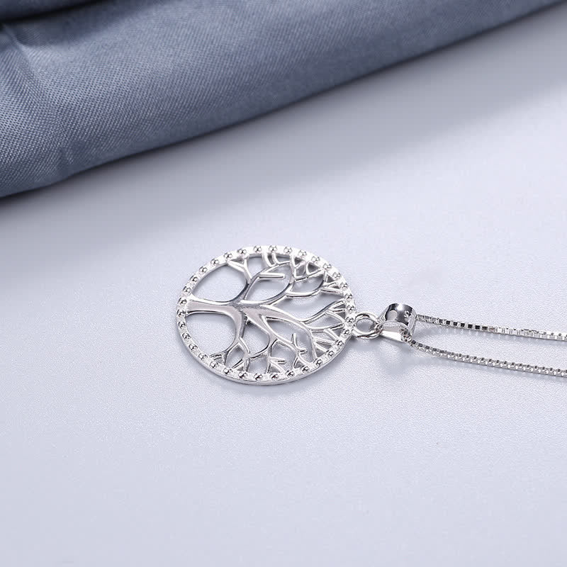 Buddha Stones The Tree of Life 925 Sterling Silver Creation Necklace Pendant Necklaces & Pendants BS 4