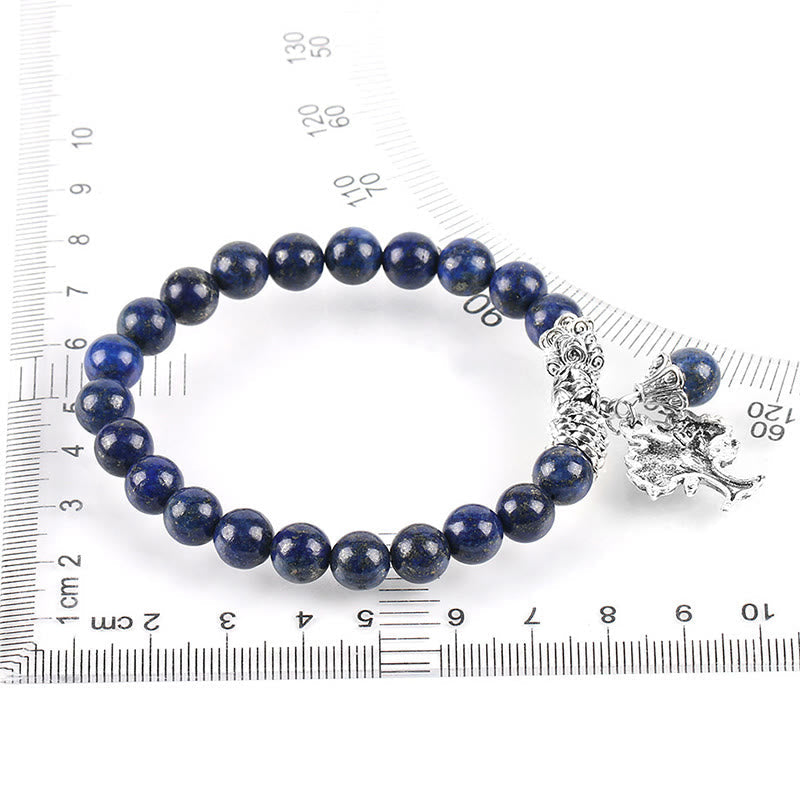 Buddha Stones Natural Gemstone Tree of Life Lucky Charm Stretch Bracelet Bracelet BS 50