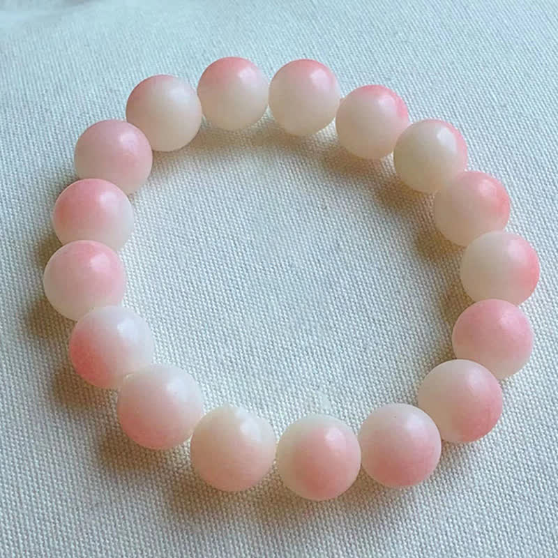 Buddha Stones Natural Bodhi Seed Lovely Paw Lucky Cat Paw Peace Bracelet Bracelet BS Round Bead
