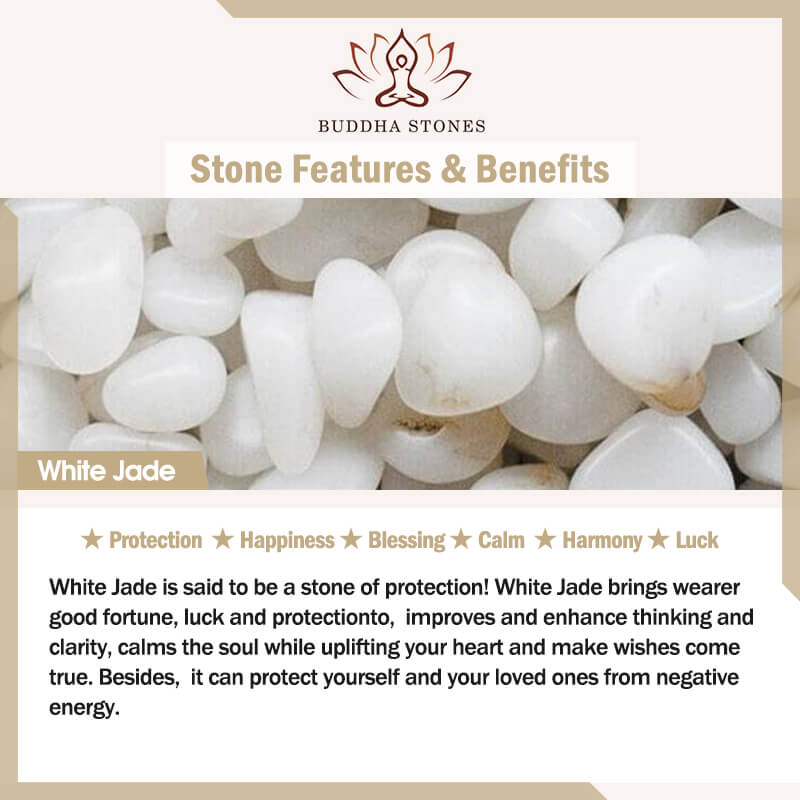 Buddha Stones Auspicious Feng Shui Money Bag Jade Pendant Necklace Necklace BS 2