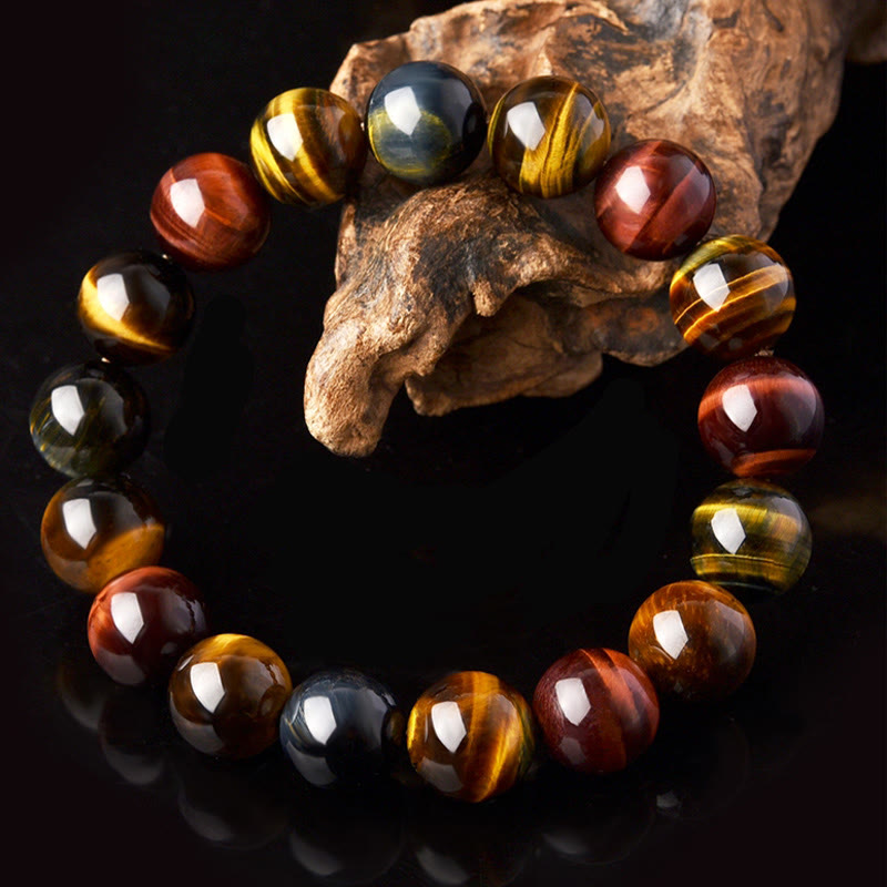 Buddha Stones Natural Tiger Eye Positive Protection Bracelet Bracelet BS 1