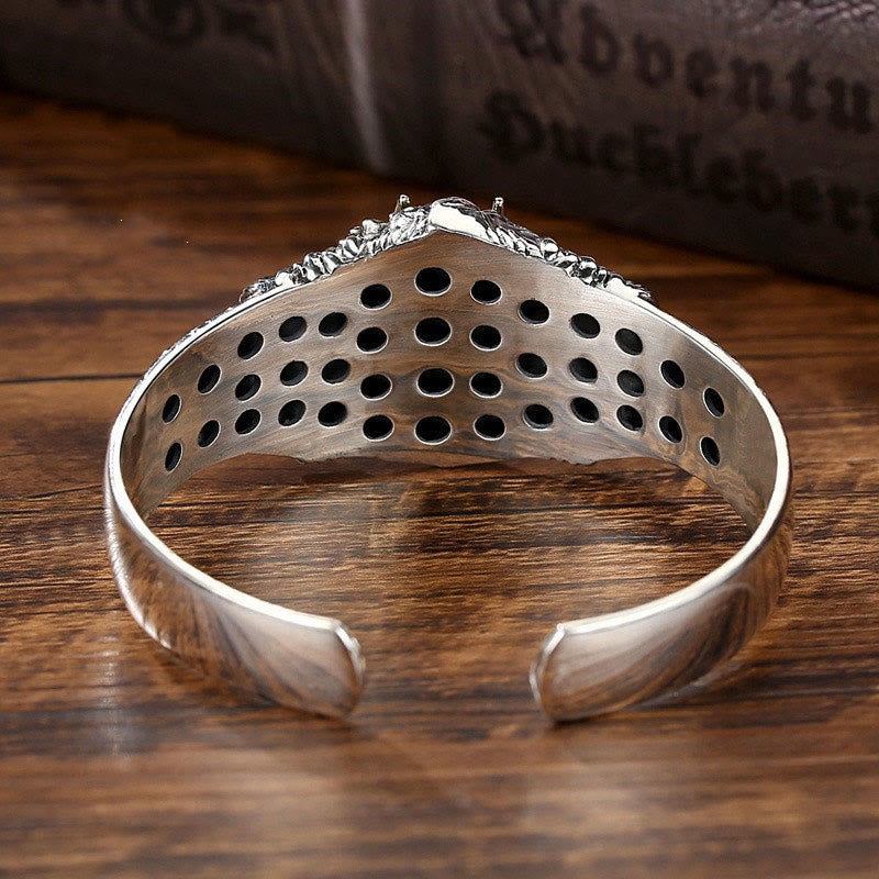 Buddha Stones Tibetan Garuda Bird Wisdom Protection Bracelet Bangle Bracelet Bangle BS 3