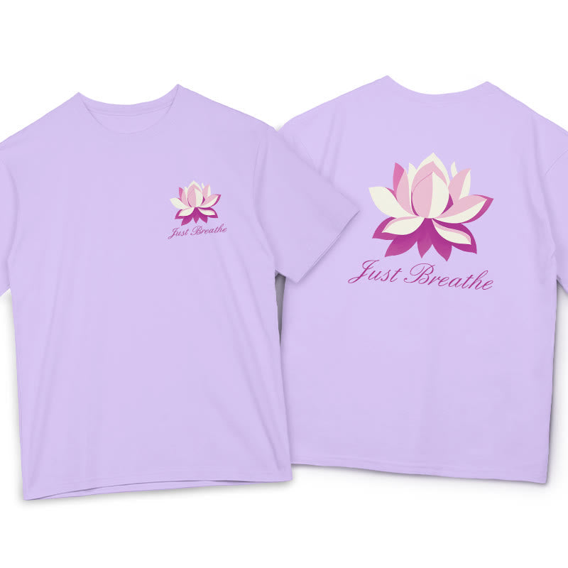 Foviel Lotus einfach nur Tee T-Shirt atmen