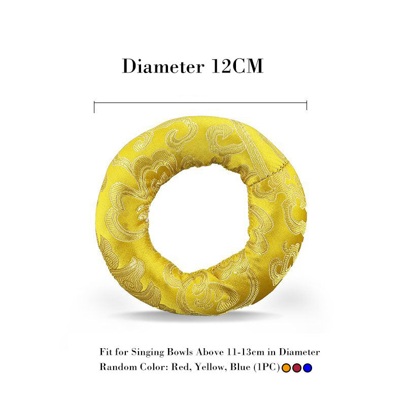 Buddha Stones Tibetan Singing Bowl Handcraft Cushion Decoration - image 7