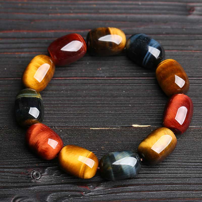 Buddha Stones Natural Tiger Eye Healing Protection Bracelet Bracelet BS 4