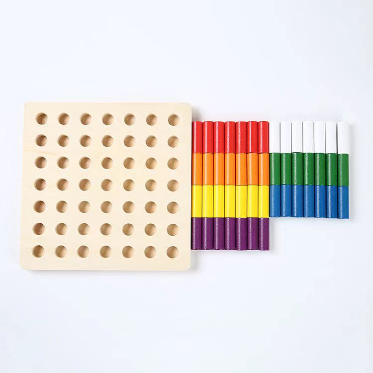 Bloques de cilindros de madera Montessori - Los mejores juguetes Montessori