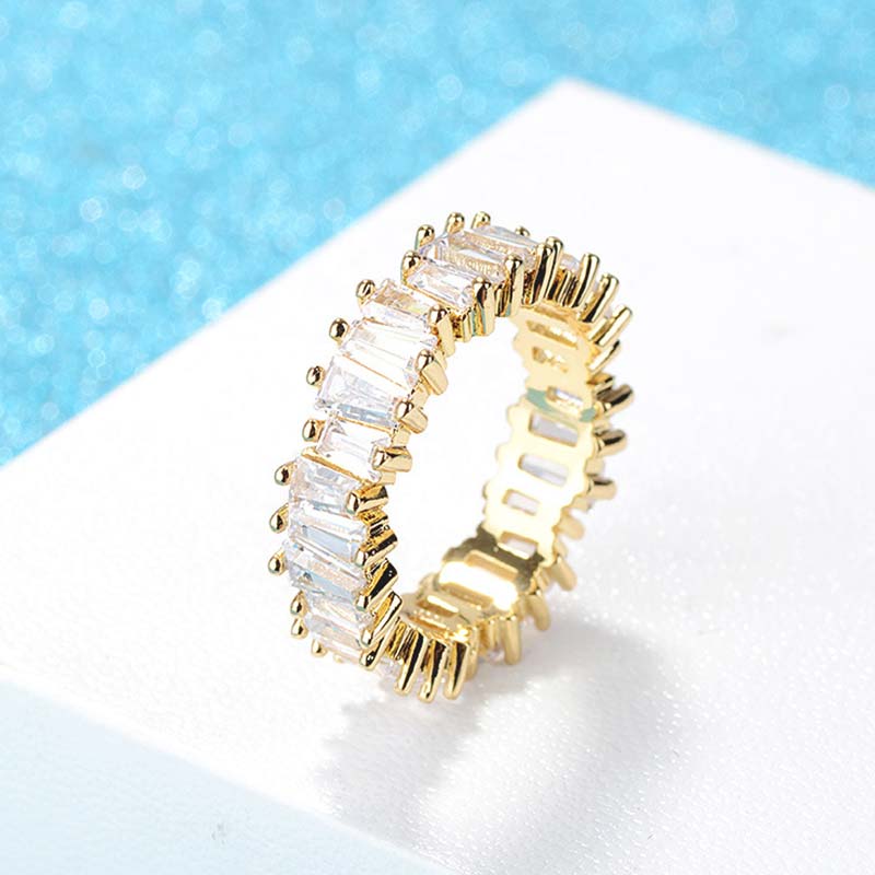 Simple Pattern Copper Wealth Ring Rings BS 4