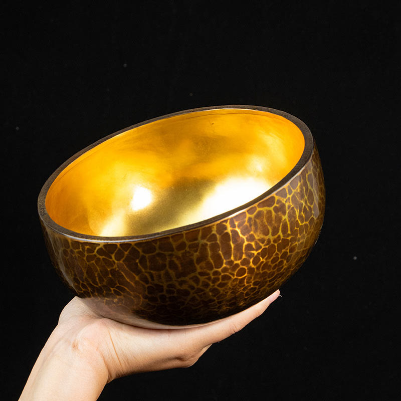Buddha Stones Tibetan Meditation Sound Bowl Handcrafted Healing Yoga Mindfulness Singing Bowl Set Singing Bowl buddhastoneshop 7