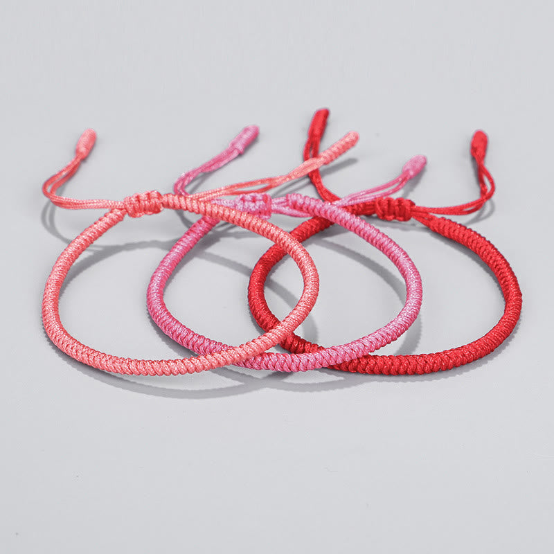 Buddha Stones Tibetan 3Pcs King Kong Knot Protection Braided Bracelet Bracelet BS 10