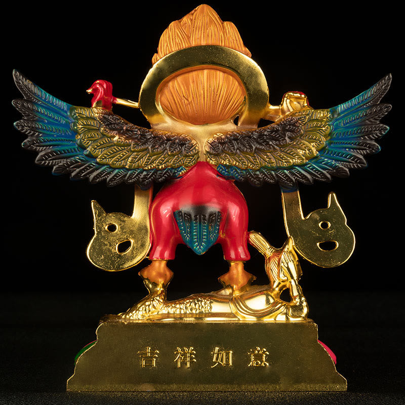 Buddha Stones Tibet Garuda Bird Alloy Keep Evil Spirits Away Home Decoration Decorations BS 3