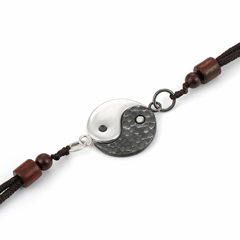 Buddha Stones 990 Sterling Silver Yin Yang Balance Harmony Necklace Pendant (Extra 30% Off | USE CODE: FS30) - image 12