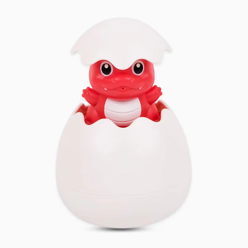 Fidtoy Penguin Hatching Bath Toy for Toddlers – Interactive Egg Water Spray Bath Toy