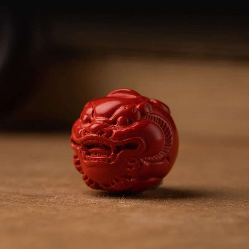 Foviel Tibet Om Mani Padme Hum PiXiu Copper Coin Small Leaf Red Sandalwood Cinnabar Protection Key Chain