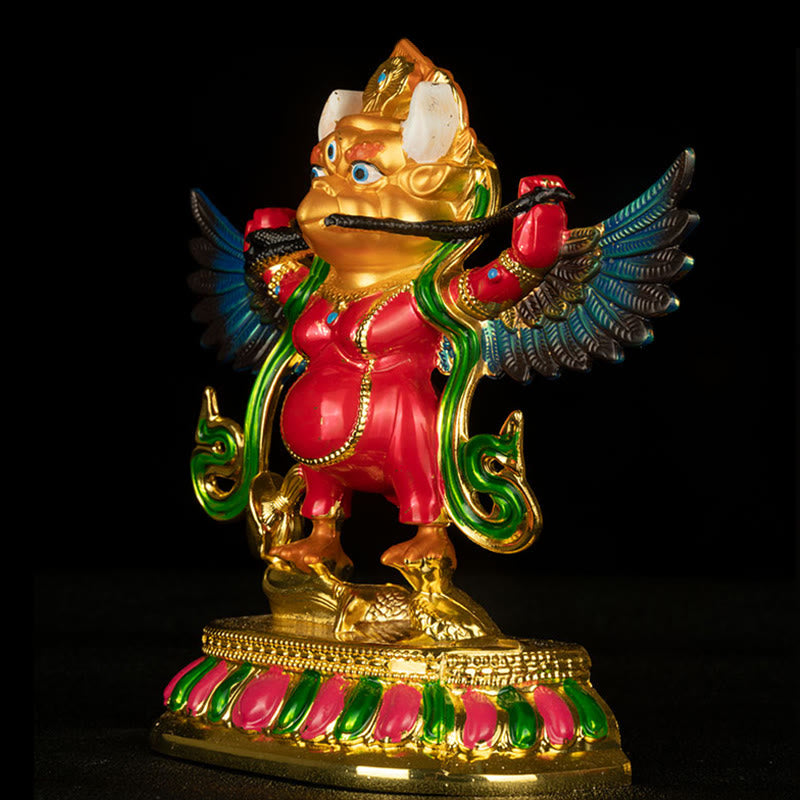 Buddha Stones Tibet Garuda Bird Alloy Keep Evil Spirits Away Home Decoration Decorations BS 2