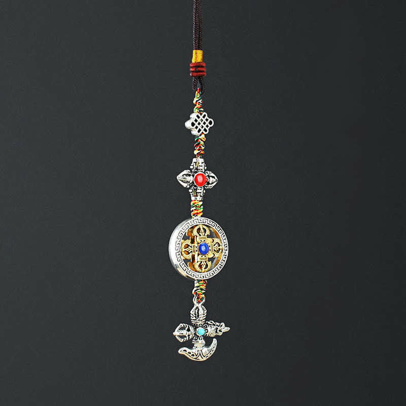 Buddha Stones Tibet Vajra Spiritual Power Car Hanging Decoration Car Hanging Decoration BS Vajra (Enlightenment ♥ Spiritual Power)
