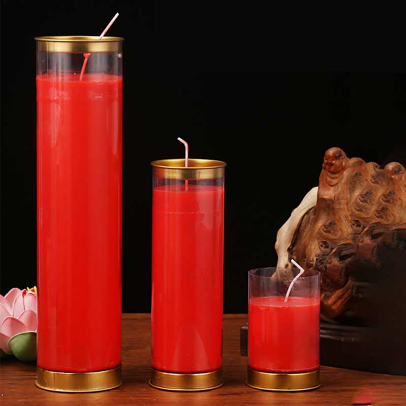 Buddha Stones Meditation Prayer Altar Candle Buddhist Temple Rituals Use Items Prayer Altar Candles BS 9