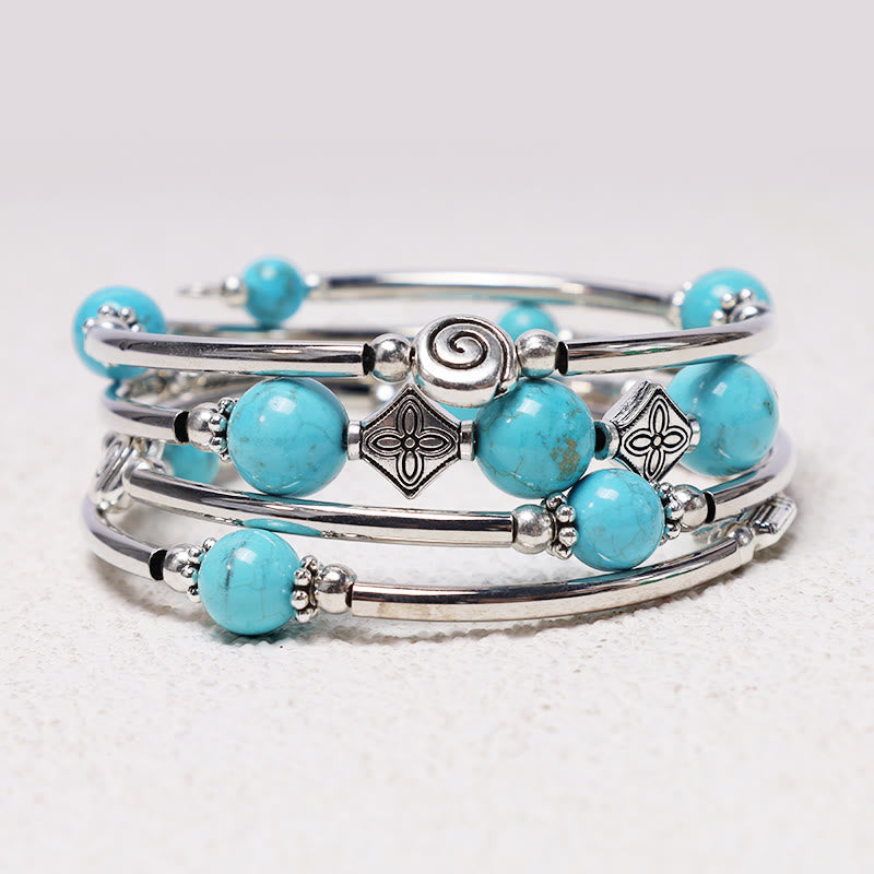 Buddha Stones Tibetan Turquoise Balance Bracelet Bracelet BS 1