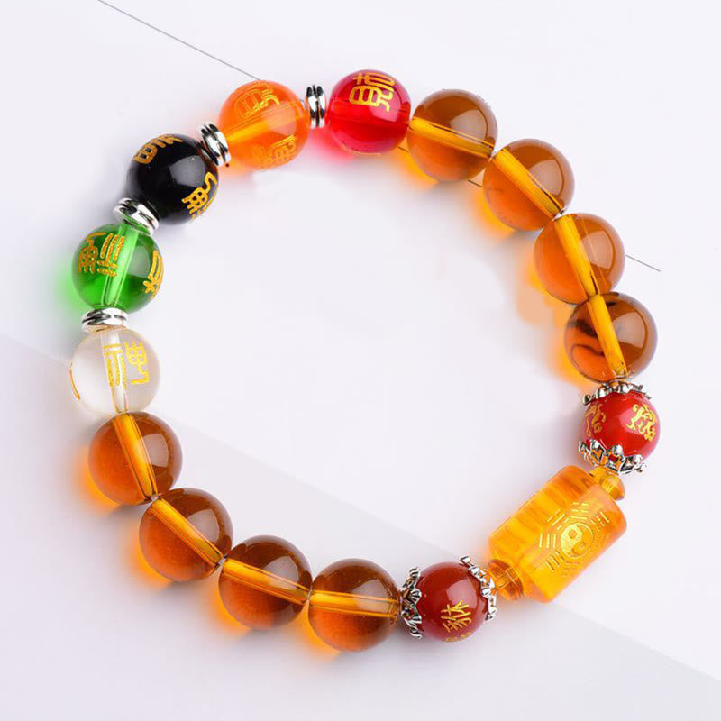 Buddha Stones Natural Citrine Fortune Happiness Bracelet Bracelet BS 6