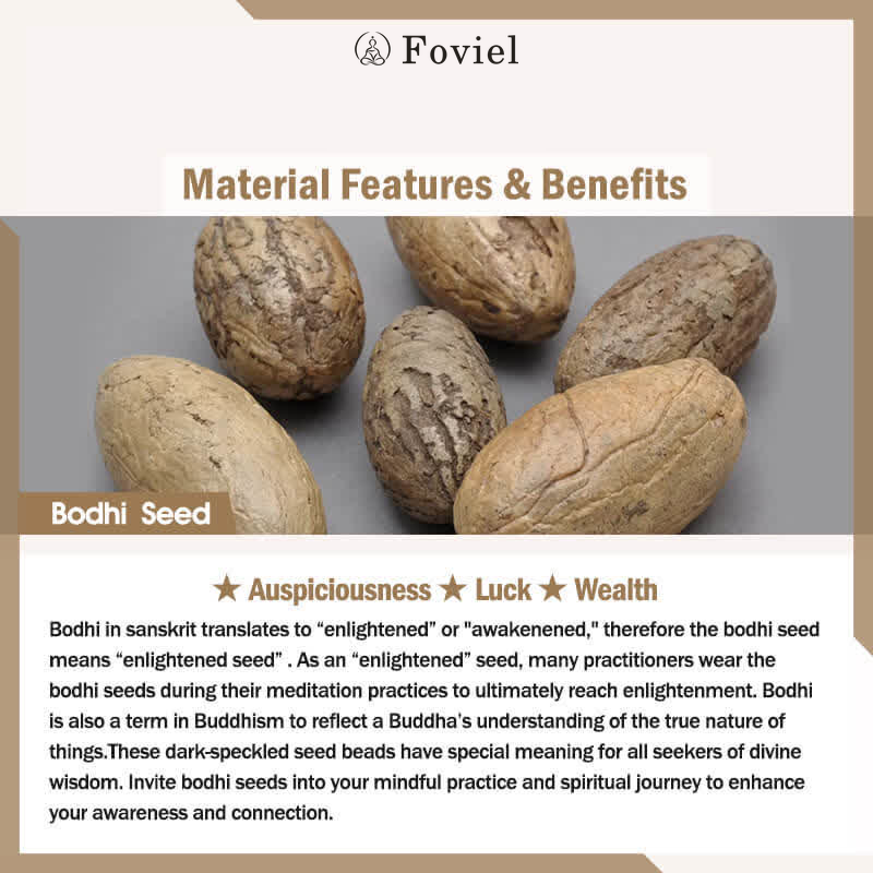 Foviel Bodhi seed material information
