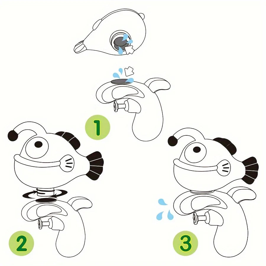Clown Fish Splash™ – Set de diversión con salpicaduras – Juguetes acuáticos para niños pequeños
