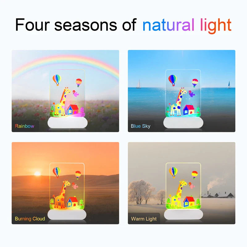 DrawingLight - Verlichte Fantasieën - Tekenbord met LED