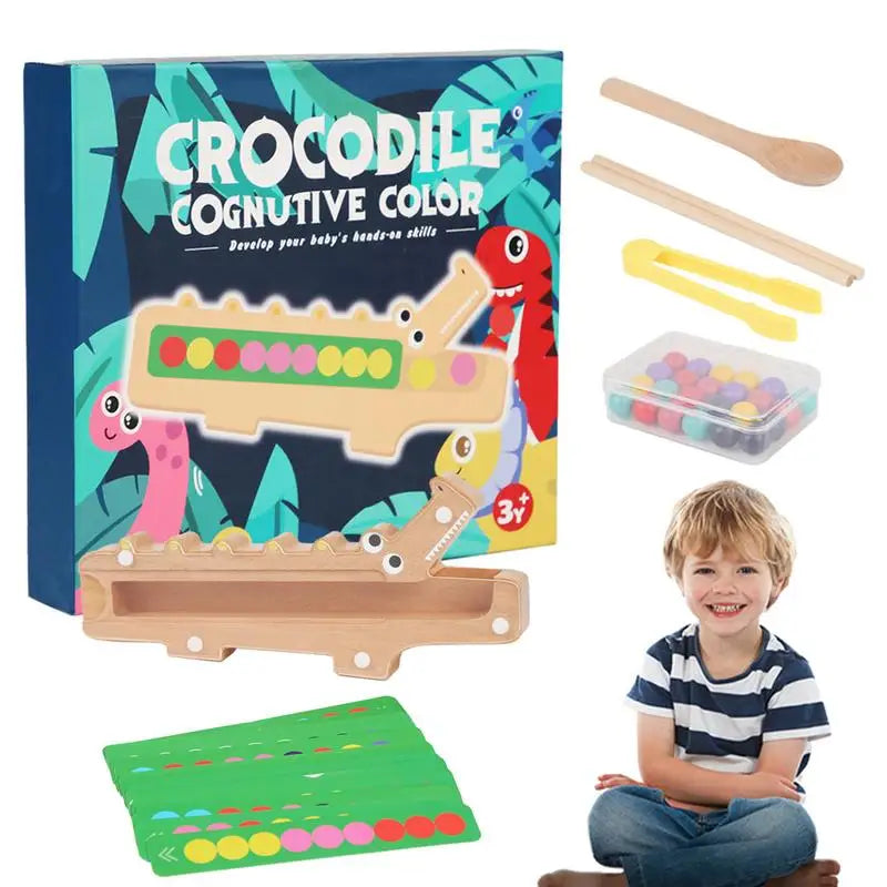 Crocodile Colour Game™ - Krokodil Kleurenfeest - Kleurenspel
