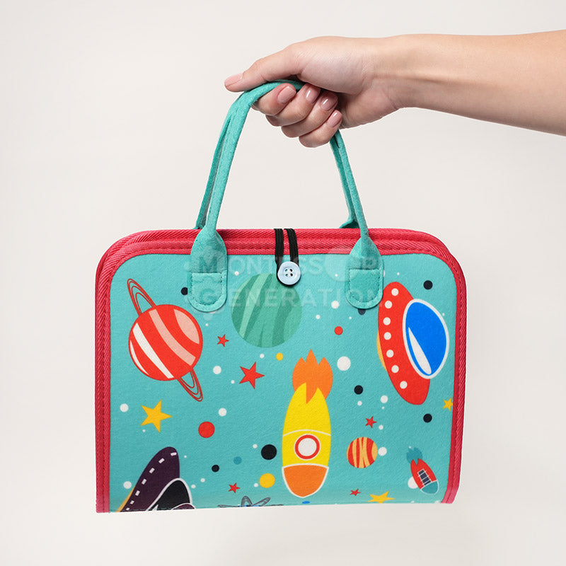 Fidtoy Interactive Busy Bag for Toddlers – Montessori Sensory Learning Toy Age 3+