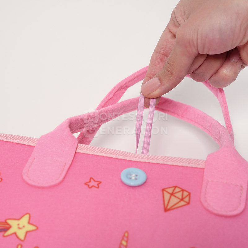 Fidtoy Interactive Busy Bag for Toddlers – Montessori Sensory Learning Toy Age 3+